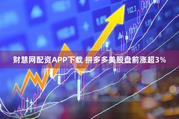 财慧网配资APP下载 拼多多美股盘前涨超3%