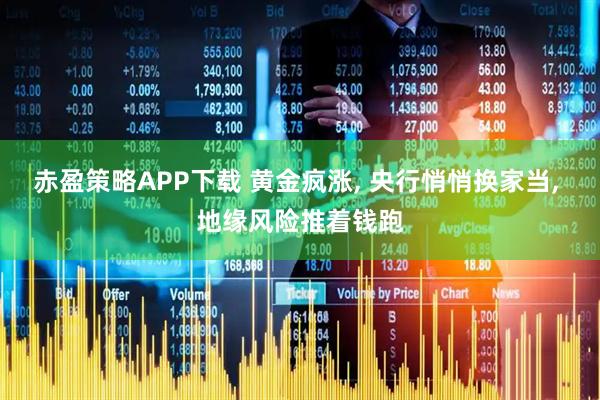 赤盈策略APP下载 黄金疯涨, 央行悄悄换家当, 地缘风险推着钱跑