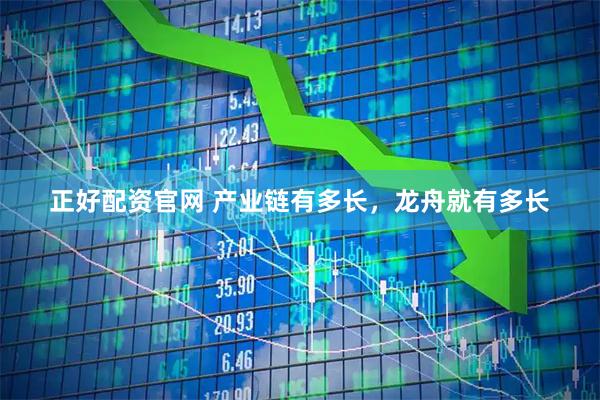 正好配资官网 产业链有多长，龙舟就有多长